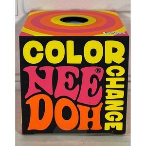 Schylling Color Change NeeDoh‎ Kids Unisex OS Blue New Fidget Stress Ball Toy